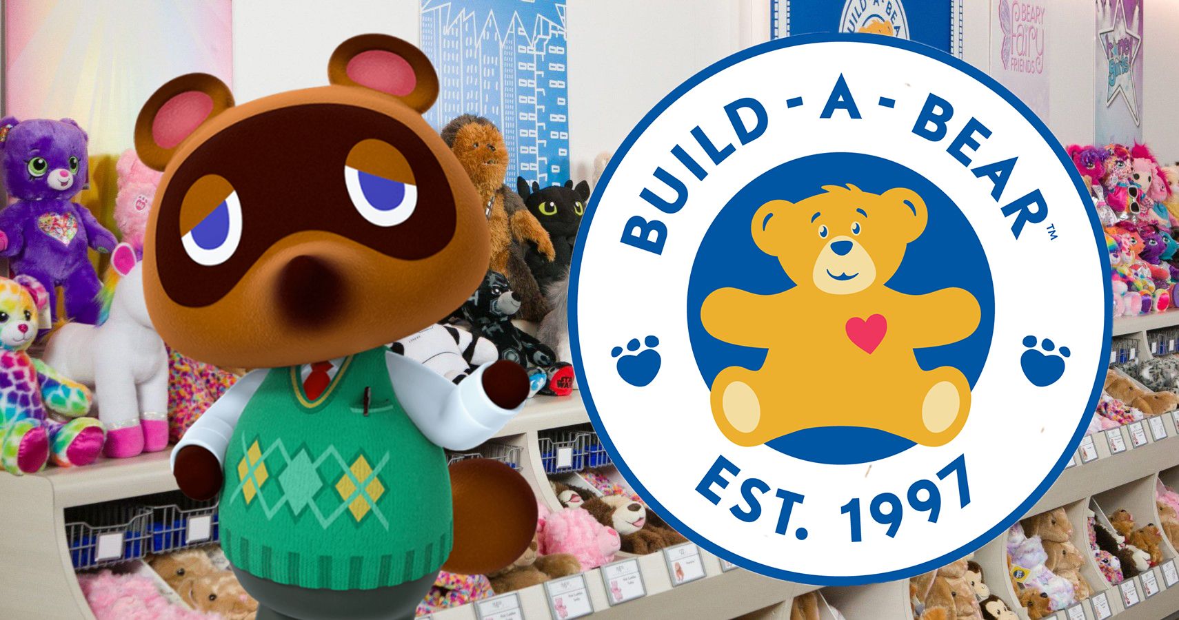 animal crossing build a bear