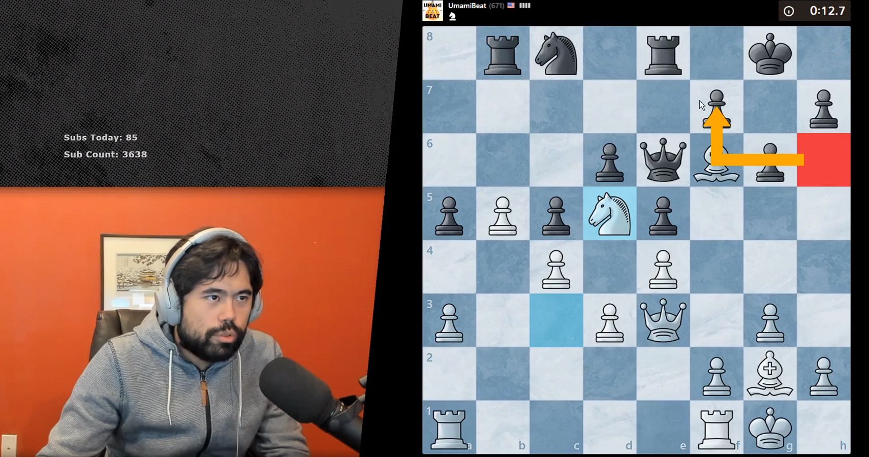 Skill issue #chesstok, Chess Hikaru