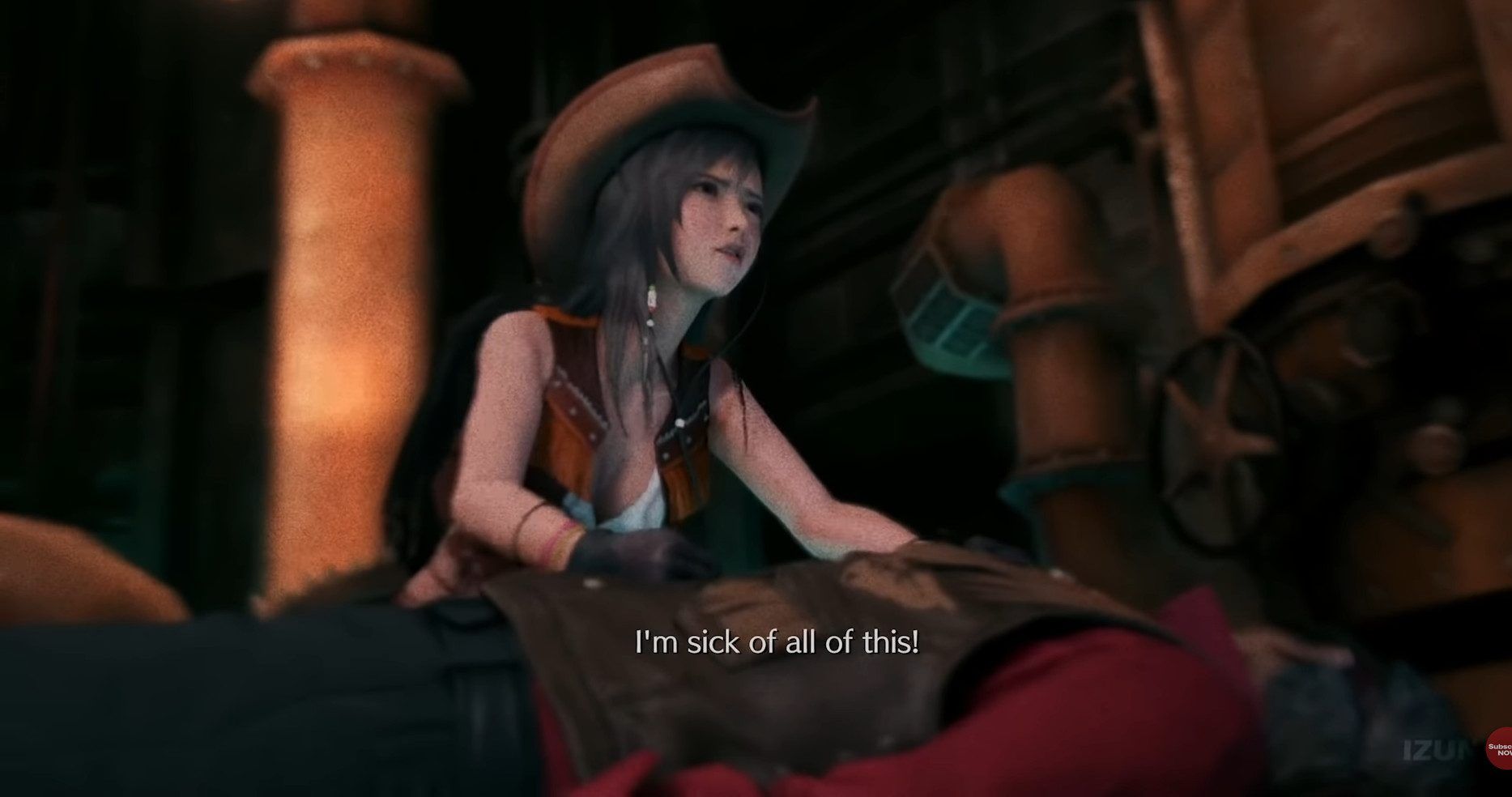 Final Fantasy VII Remake Tifas Cowboy Hat Flashback Explained