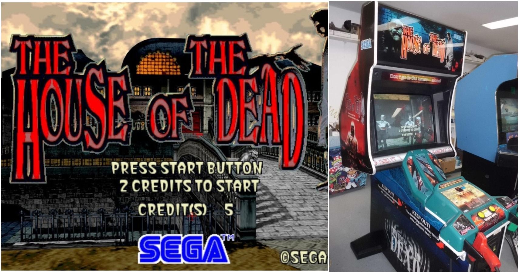 house of the dead 2 arcade machine