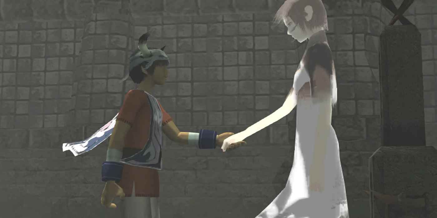 Ico Main Characters Holding Hands