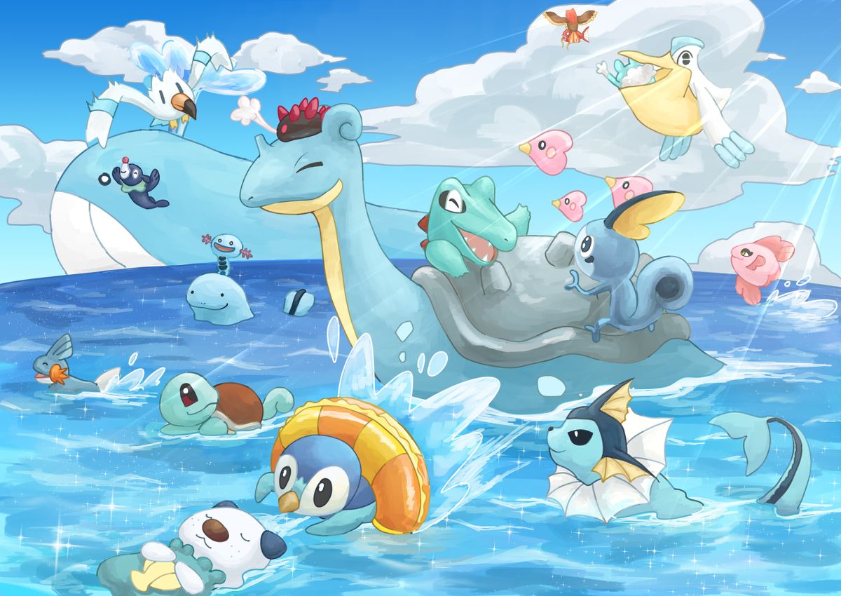 Pokémon: 10 Amazing Pieces of Water-type Fan Art That Will make You ...