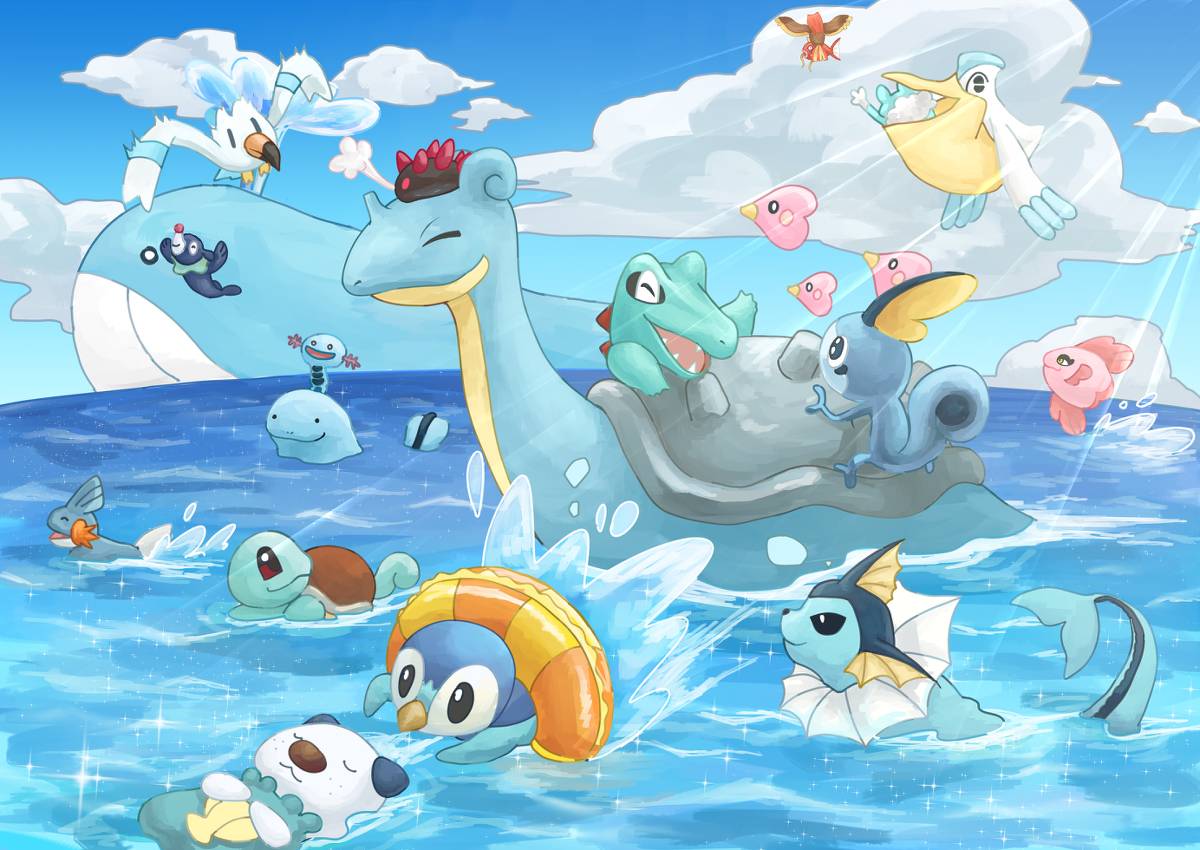 Pokémon: 10 Amazing Pieces of Water-type Fan Art That Will make You  Nostalgic