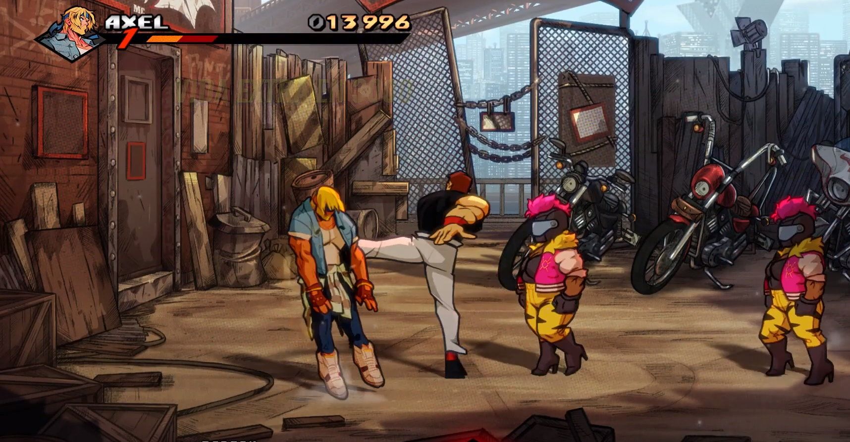 Streets Of Rage 4 How To Beat The Difficult Boss Barbon