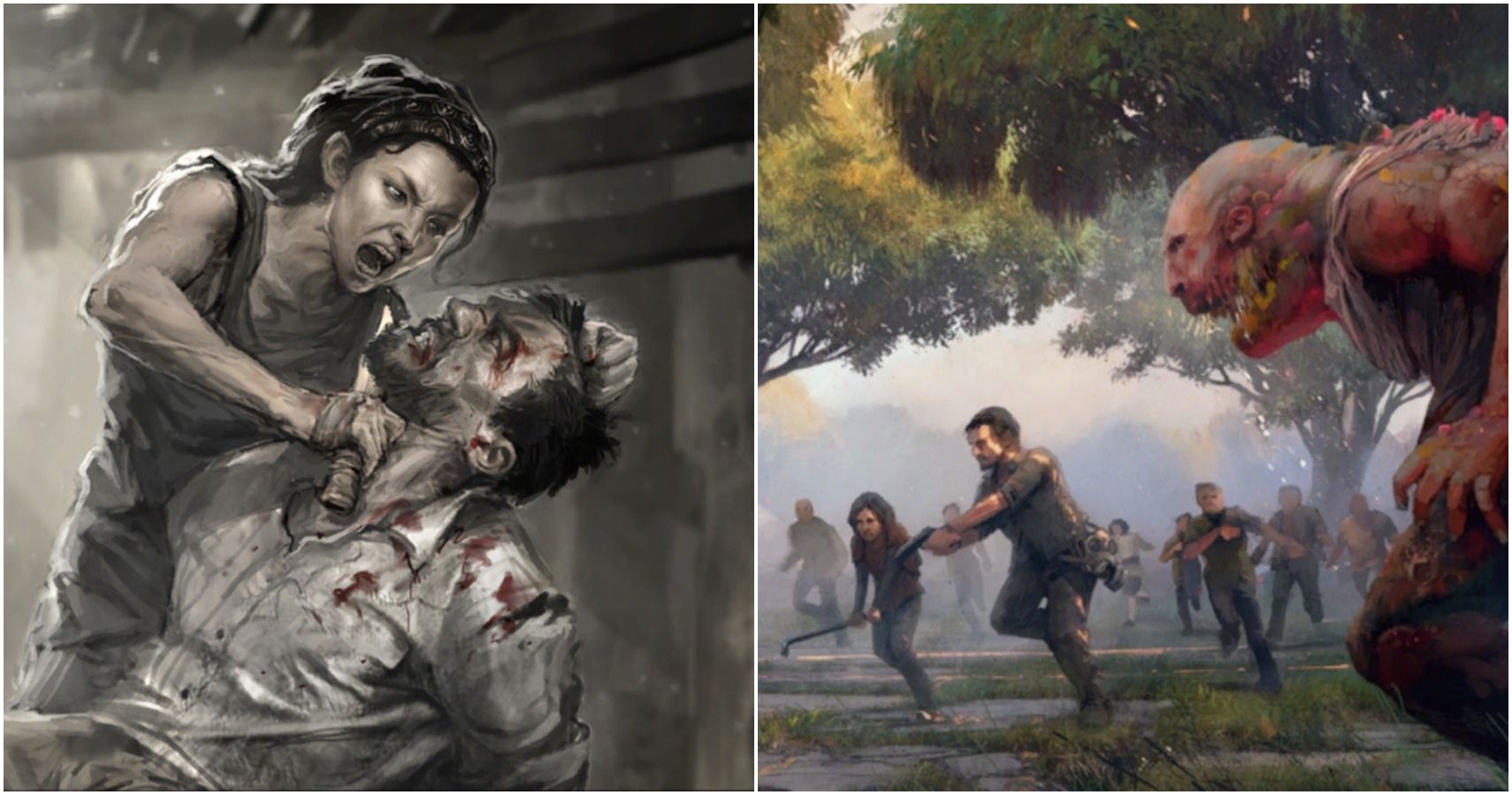Joel and Tommy Art - The Last of Us Part II Art Gallery