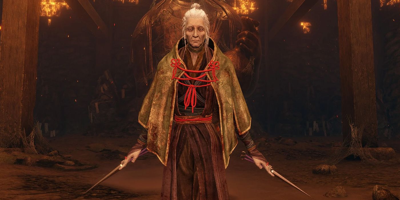Sekiro Shadows Die Twice: Facing Down Lady Butterfly In The Flaming Hirata Estate
