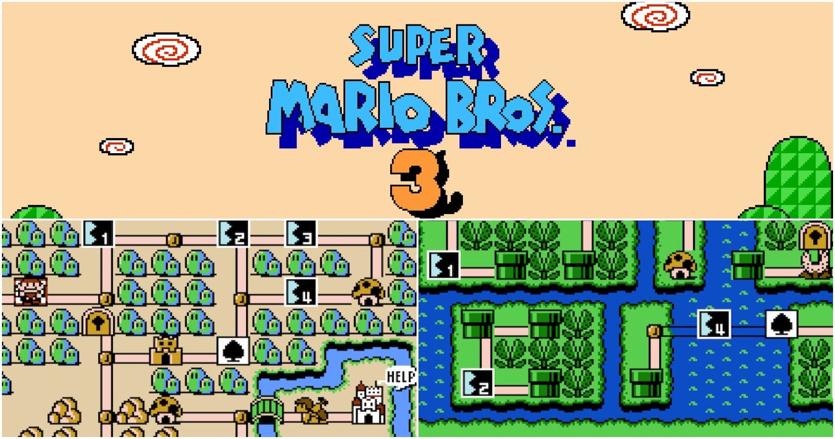 how many worlds are in super mario bros