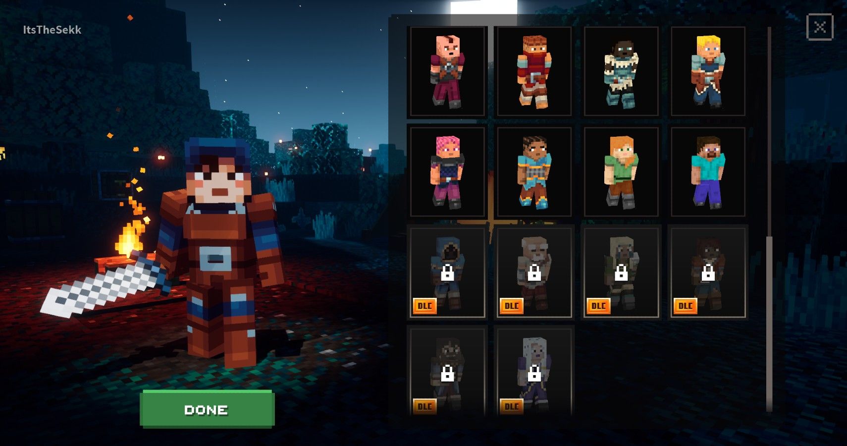 How To Customize Your Character In Minecraft Dungeons - roblox xbox one character customization