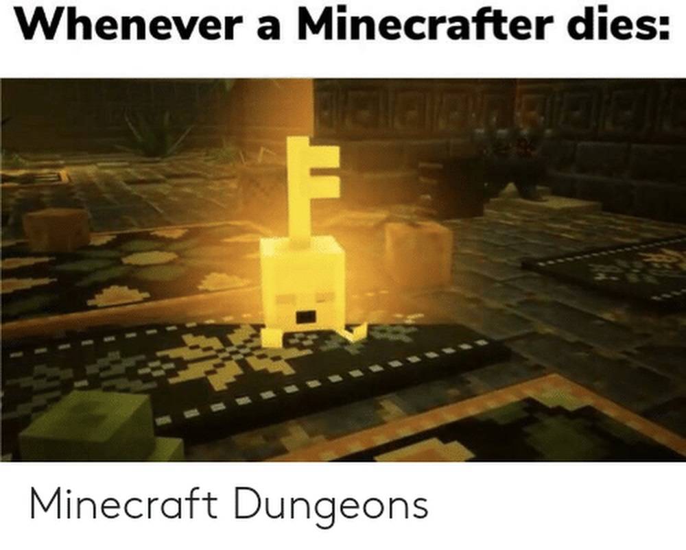 Minecraft Dungeons 10 Hilarious Memes Only True Fans Understand