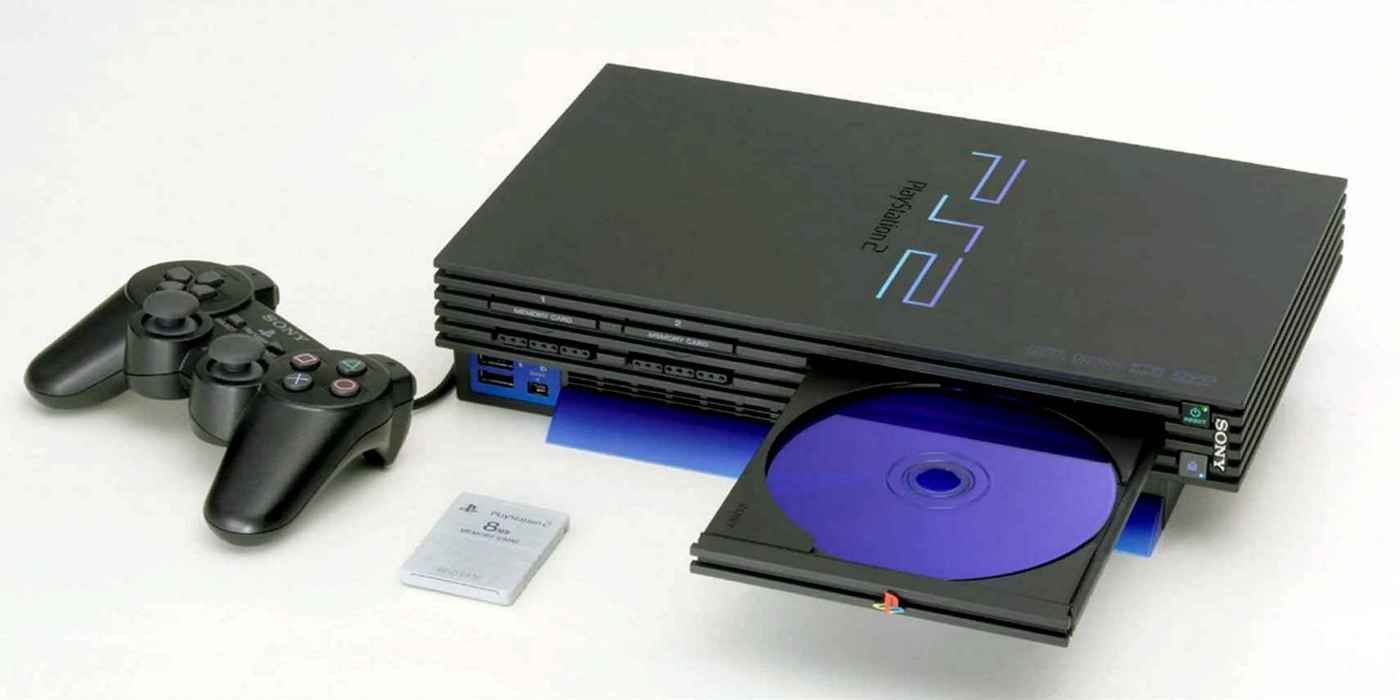 PlayStation 2 With Controller And Memory Card