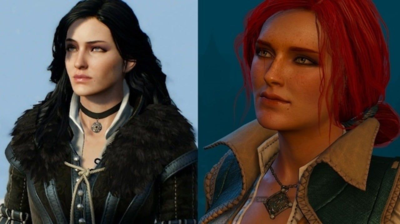 Triss and Yennefer
