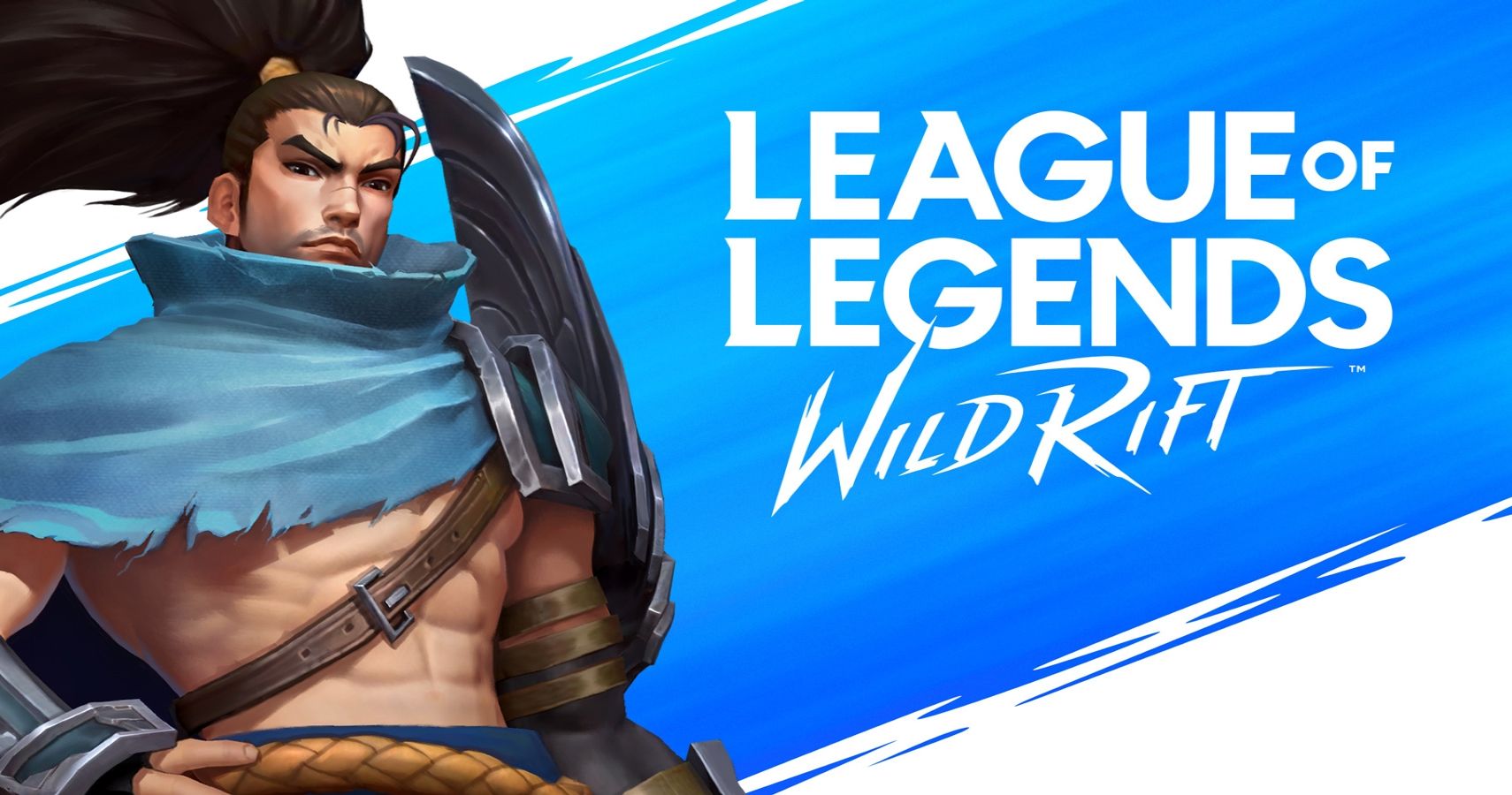 League of Legends: Wild rift cover art with Yasuo