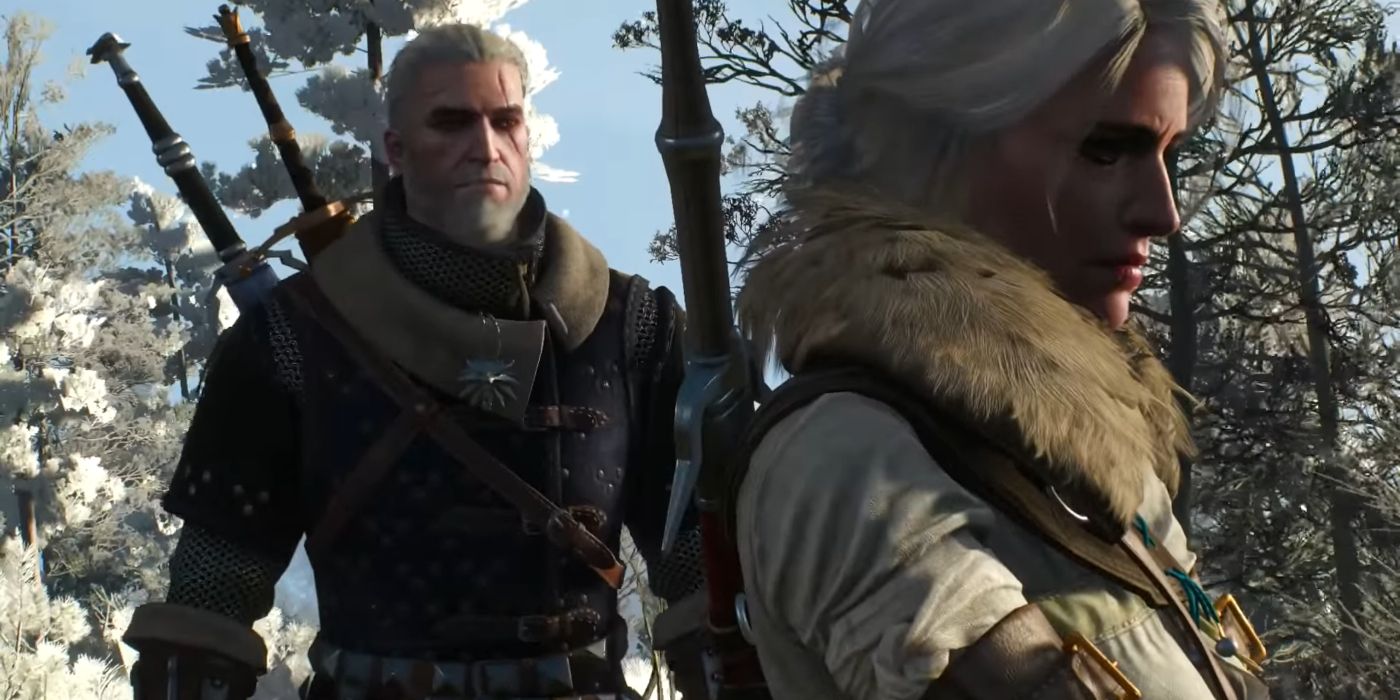 Screenshot Witcher 3 Geralt and Ciri Empress Ending