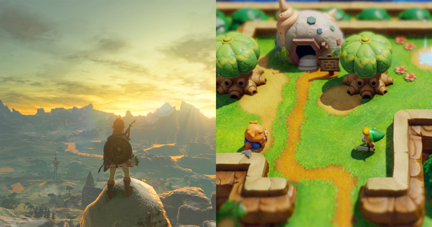 Link's Awakening vs. Breath Of The Wild: Which Is The Best Zelda Game On  Switch?