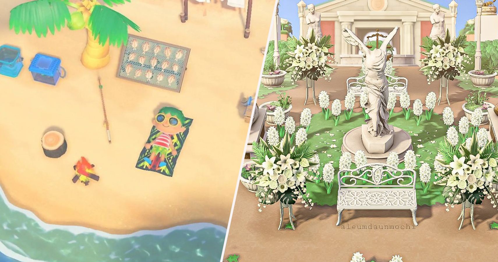 Animal Crossing New Horizons Island Designs