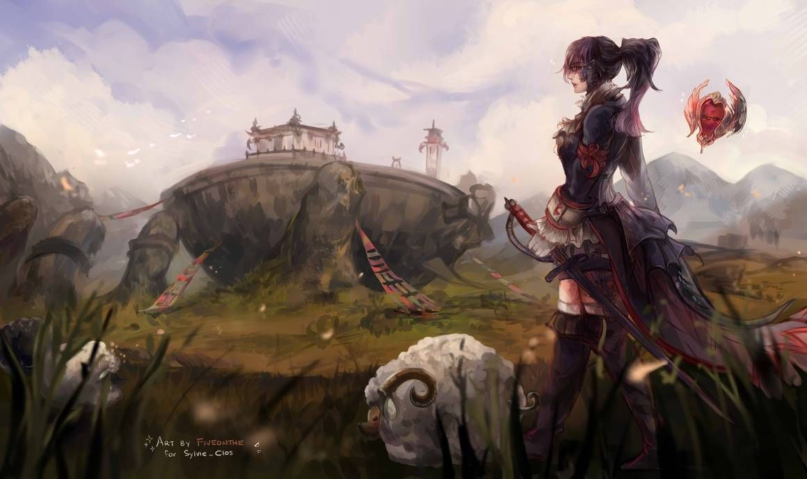 Final Fantasy XIV: 10 Pieces Of Au Ra Fan Art