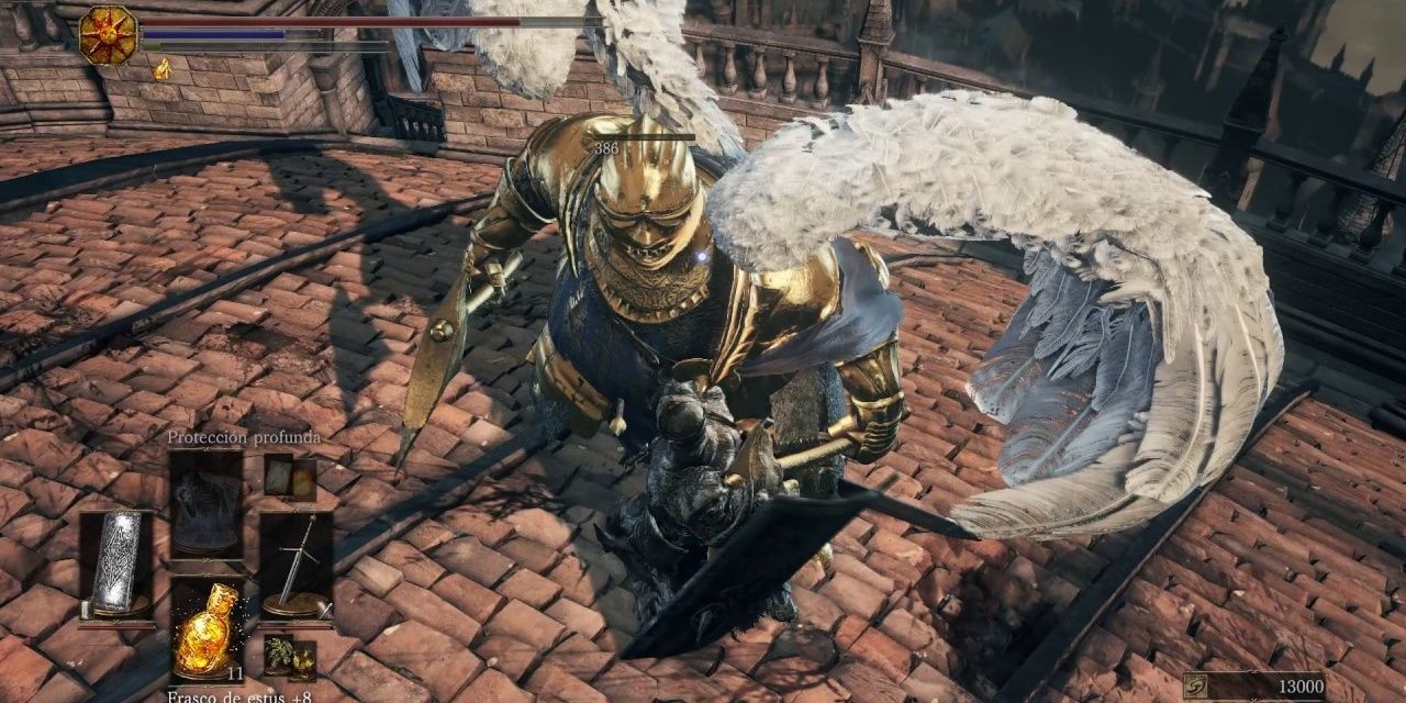 dark souls 3 above grand archives winged angels