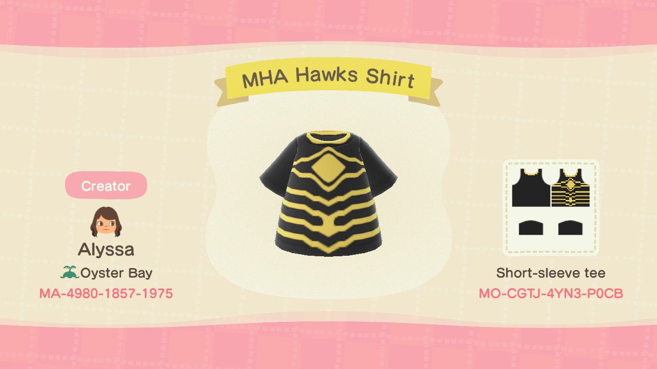 Animal Crossing New Horizons  Codes For My Hero Academia Outfits