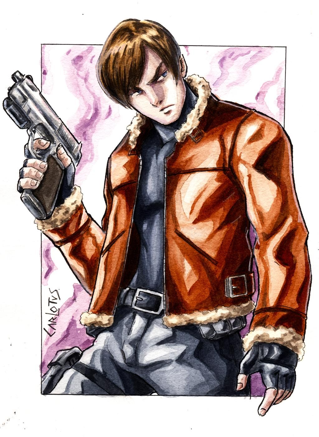 Resident Evil: 10 Pieces Of Leon Kennedy Fan Art We Love