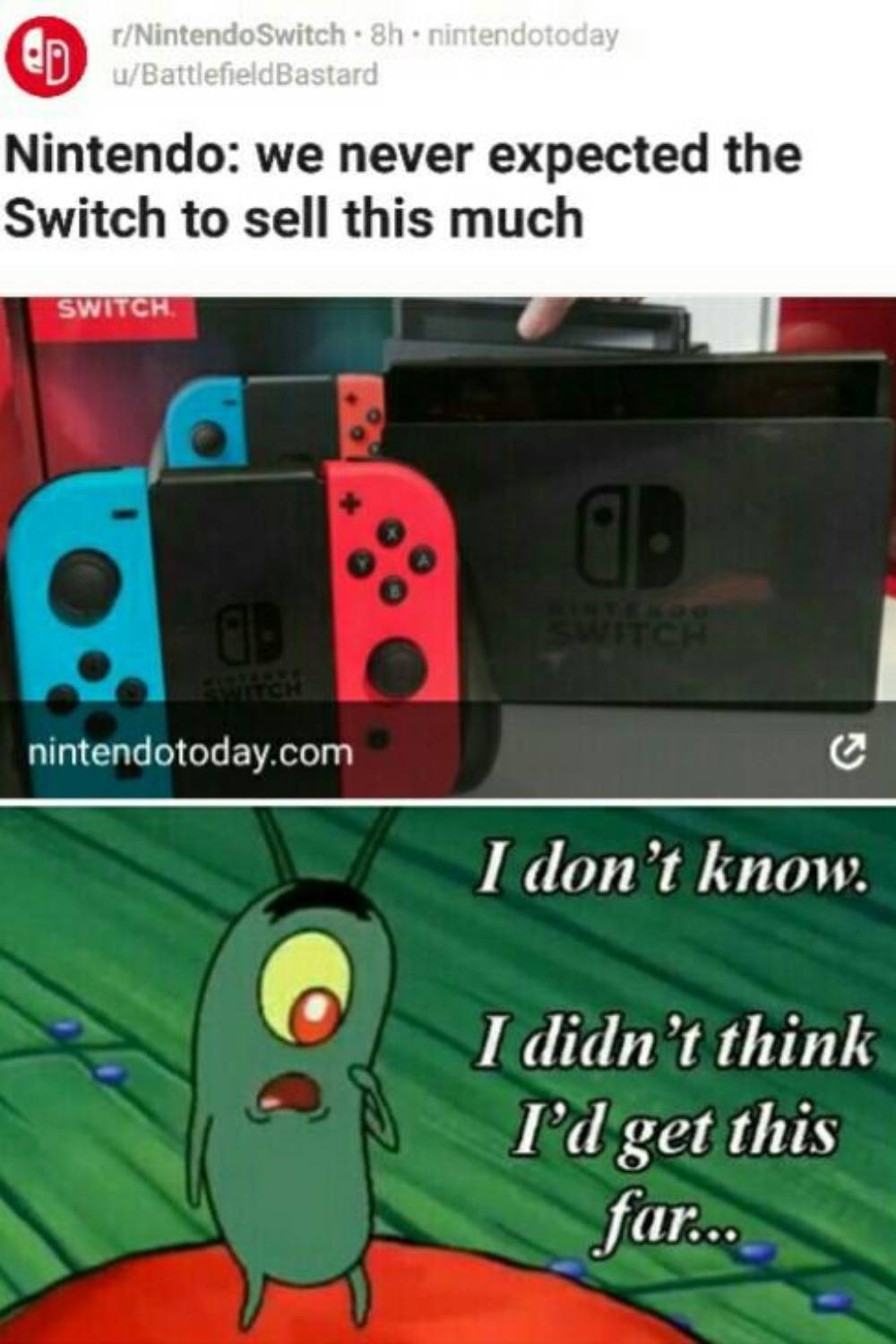 10 Memes About The Nintendo Switch Being Sold Out In Stores