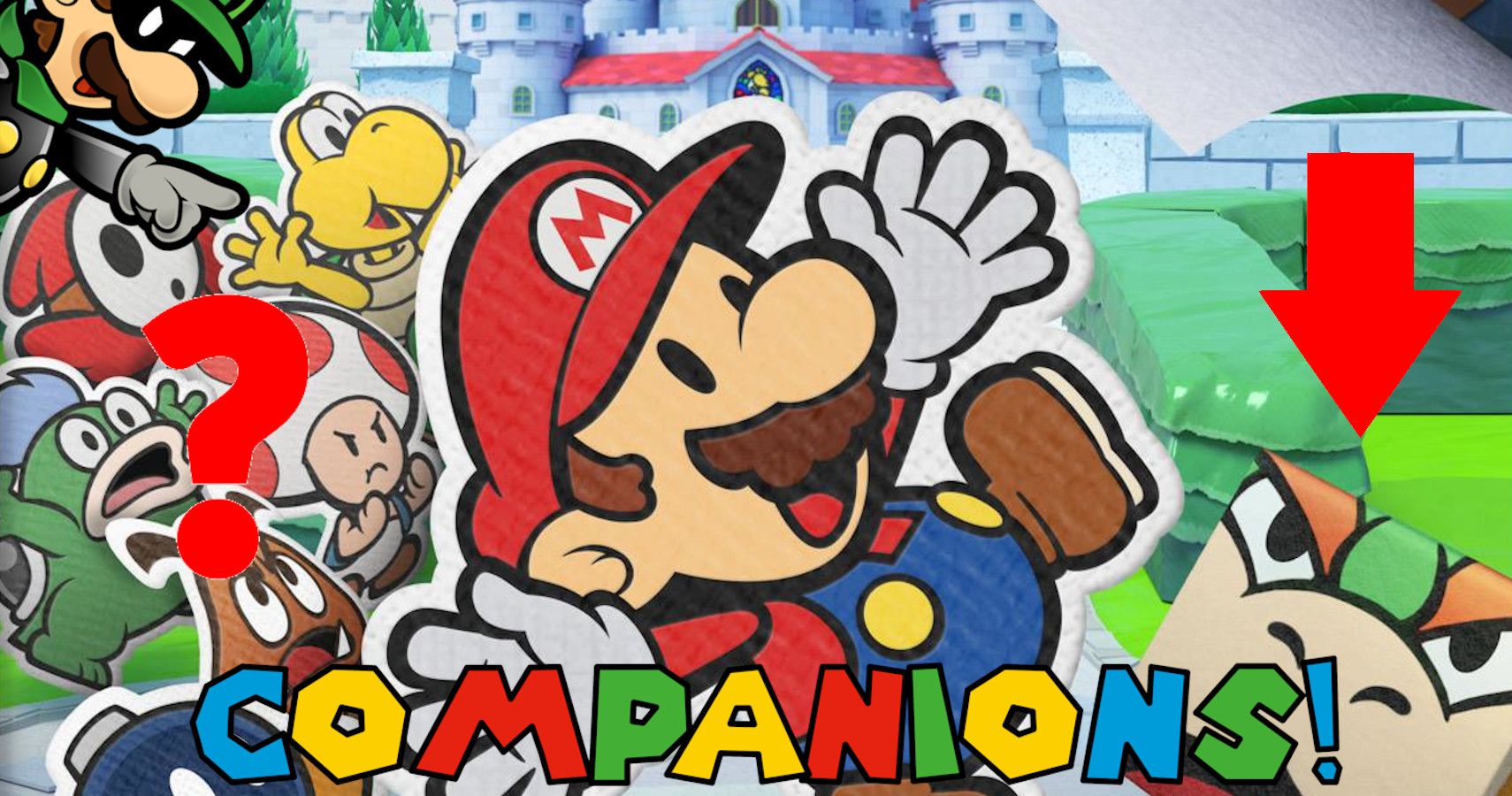 Every Companion Character Revealed In The Paper Mario The Origami King Trailer
