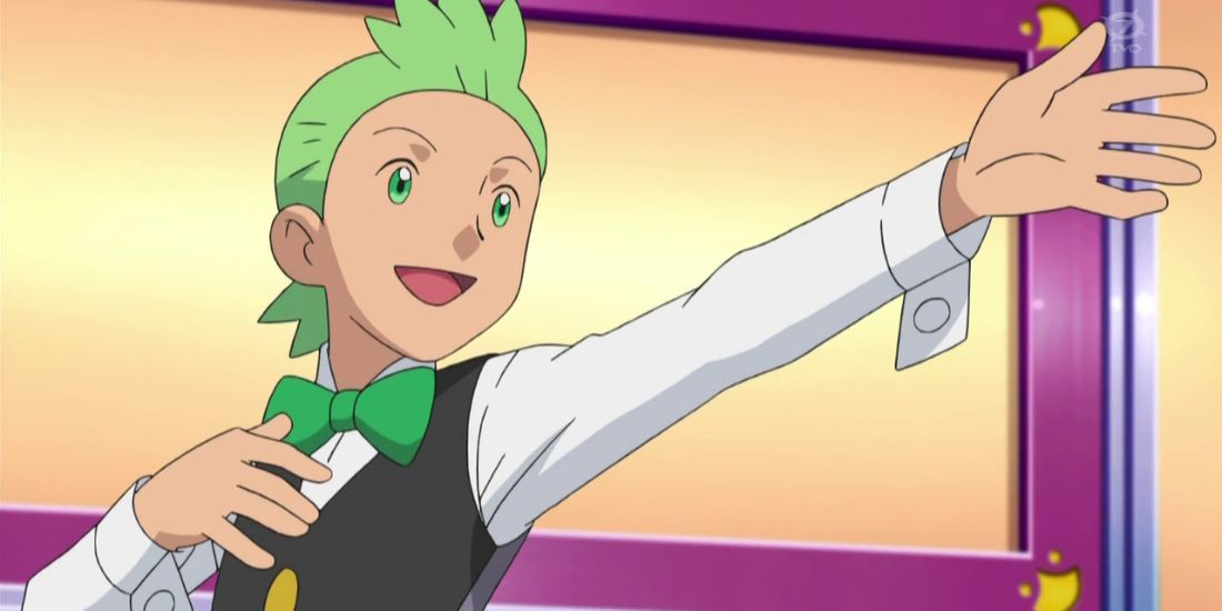 Pokemon Cilan in suit