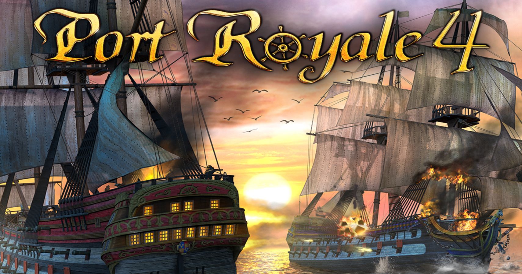 port royale 4 change language to english