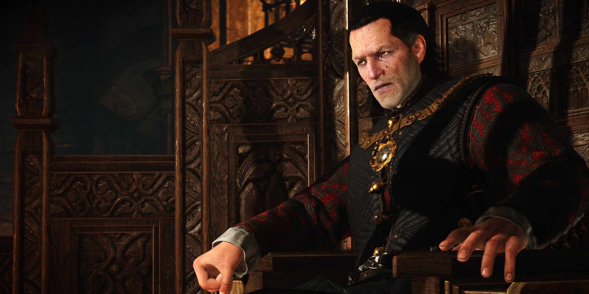 Emhry as he appears in The Witcher 3