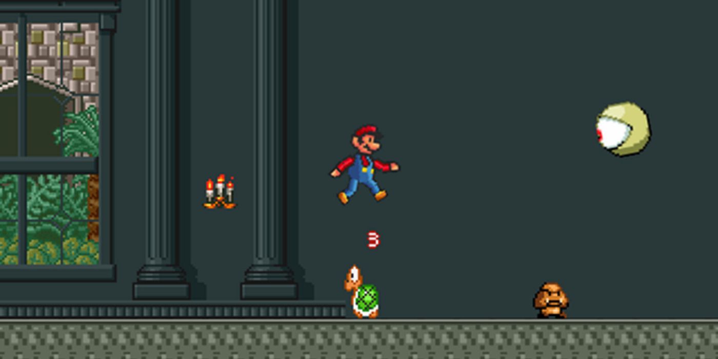 Mariovania gameplay screenshot