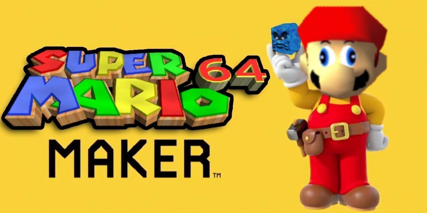 Super Mario 64 Maker promo art