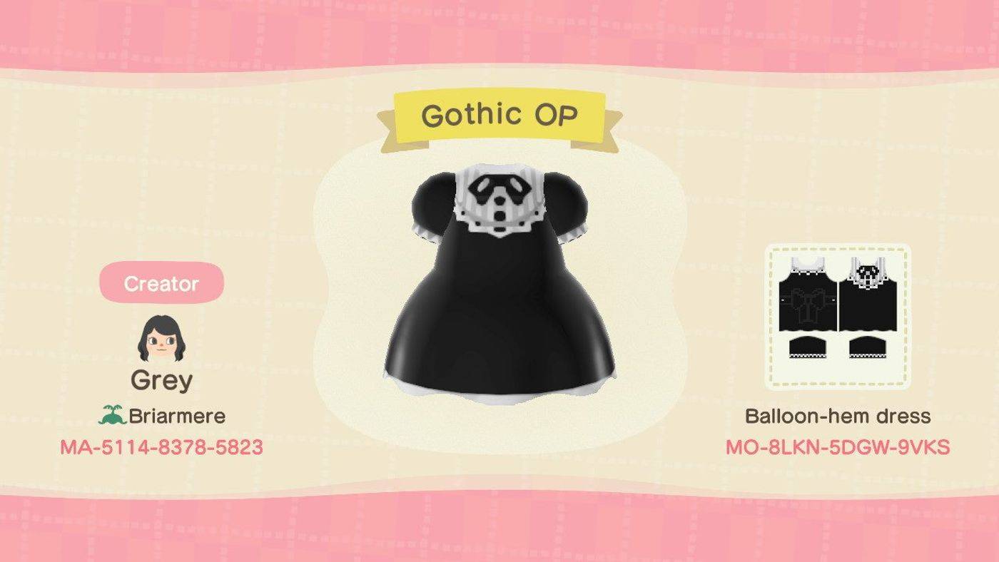 Animal Crossing 15 Awesome Custom Halloween Themed Clothing Items Their Codes