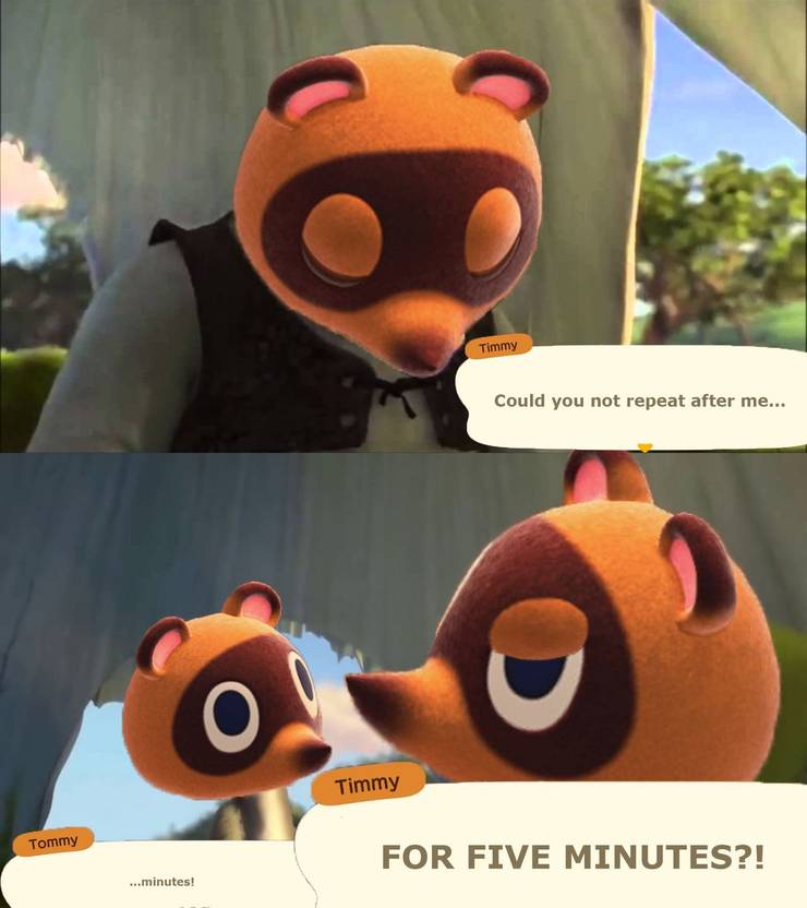 Animal Crossing 10 Timmy Tommy Memes That Prove The Game Makes