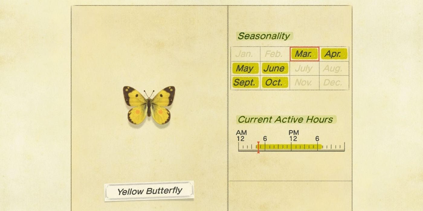 Animal Crossing 5 Rarest Bugs (& The 5 Most Common)