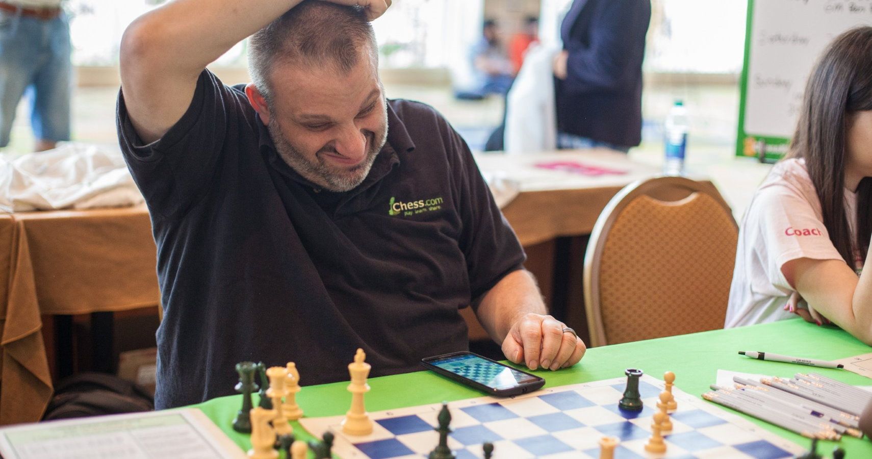 GM Ben Finegold Not Impressed 😅 #chess #chesstok #chessplayer #chessp, chess grandmaster