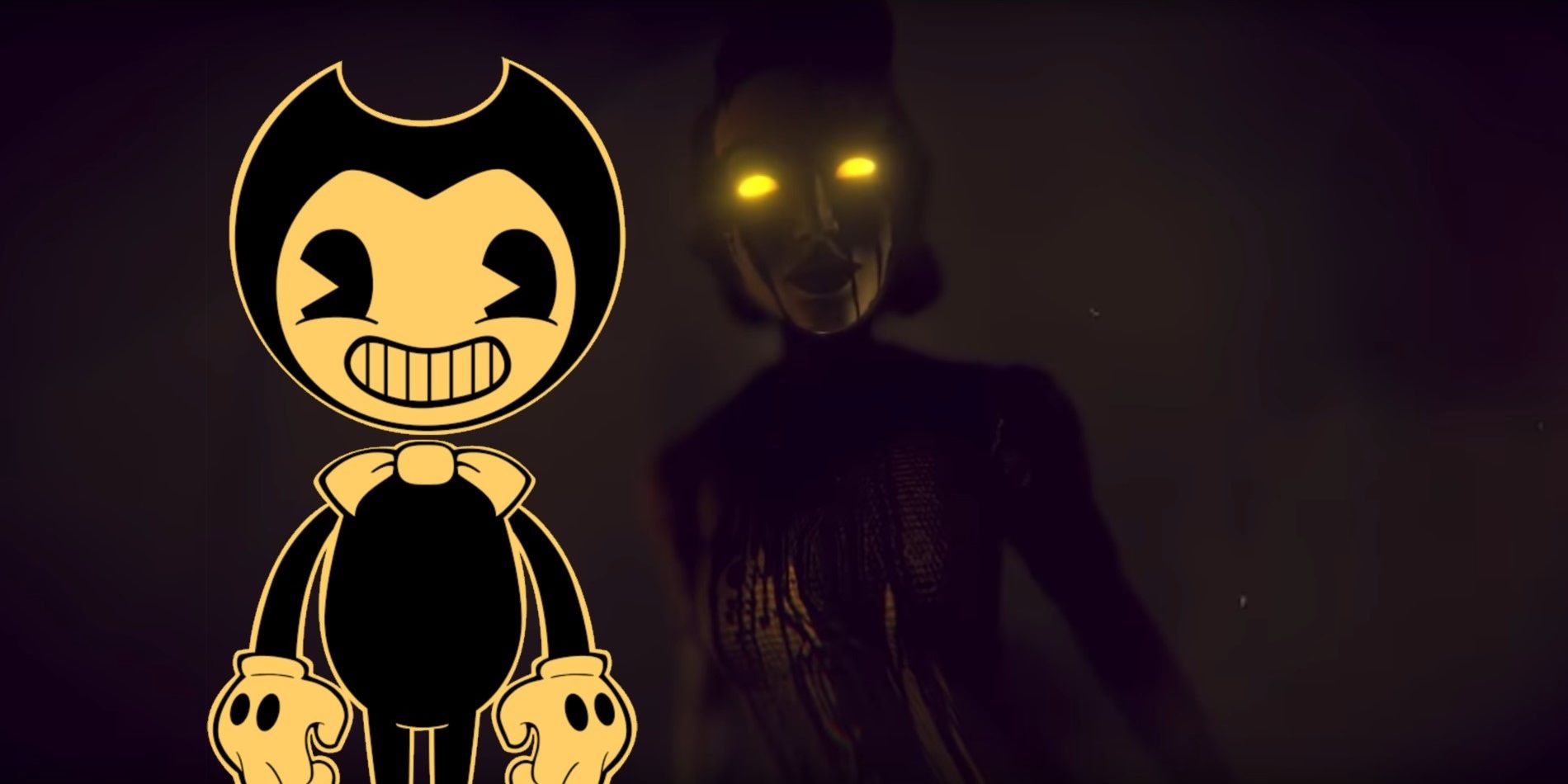 DARK REVIVAL BENDY IS HERE (this game is scary..)  Bendy Dark Revival  FanGame #1 [Chapter 1 Demo] 