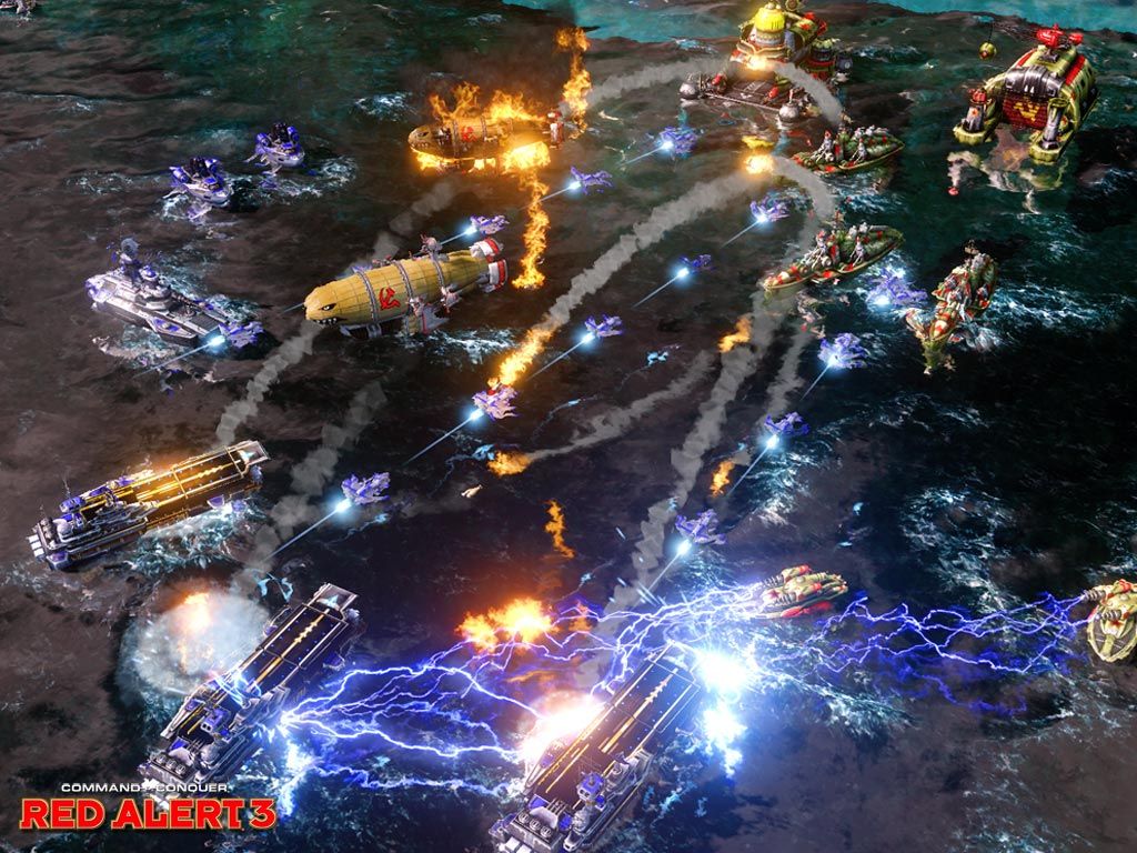 Promotional image for Command & Conquer Red Alert 3