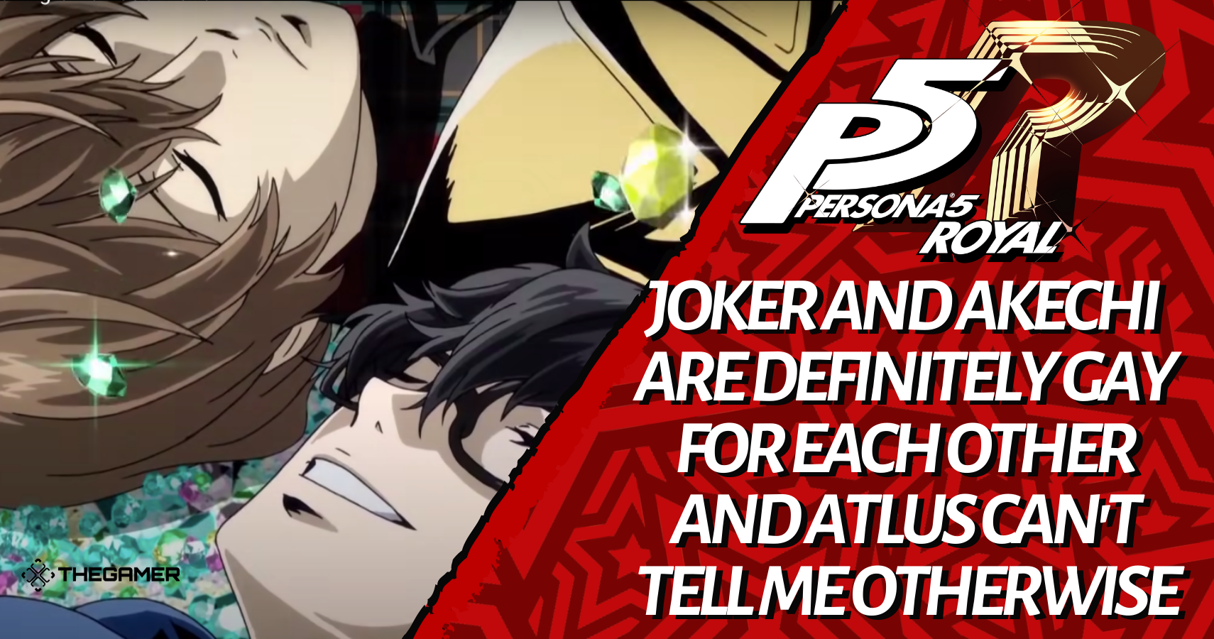 Persona 5 Royal Joker And Akechi Are Definitely Gay For Each Other