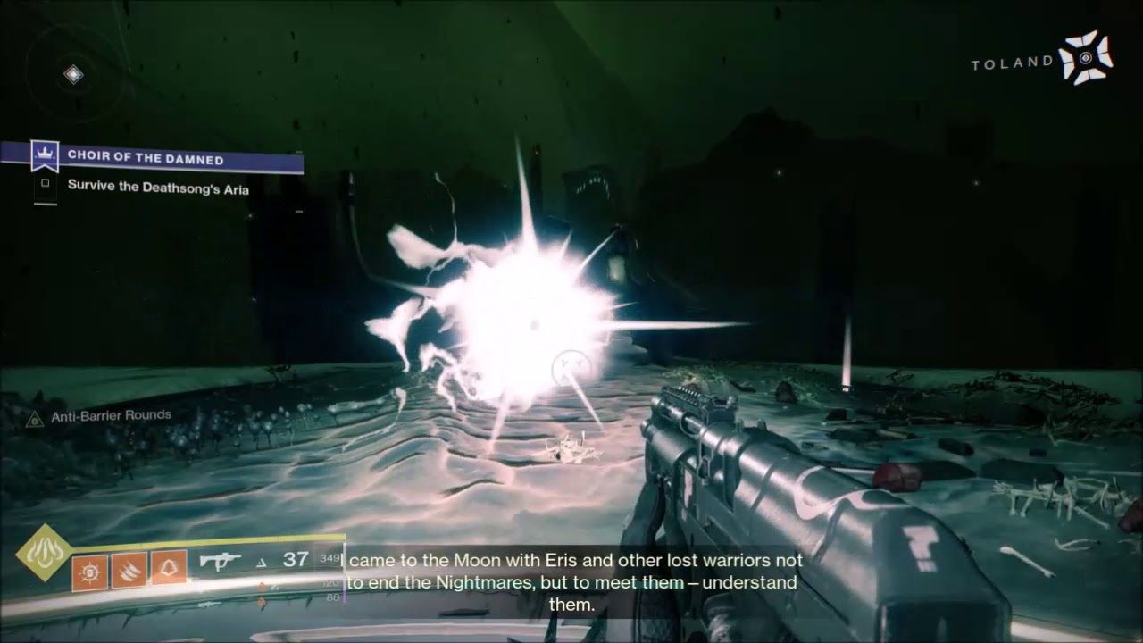 Destiny 2 Choir of the Damned Toland