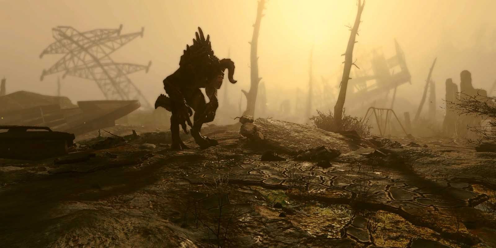 deathclaw in glowing sea fallout 4