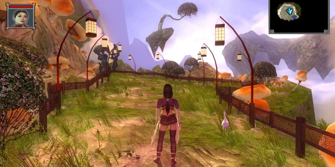 image of gameplay from Jade Empire