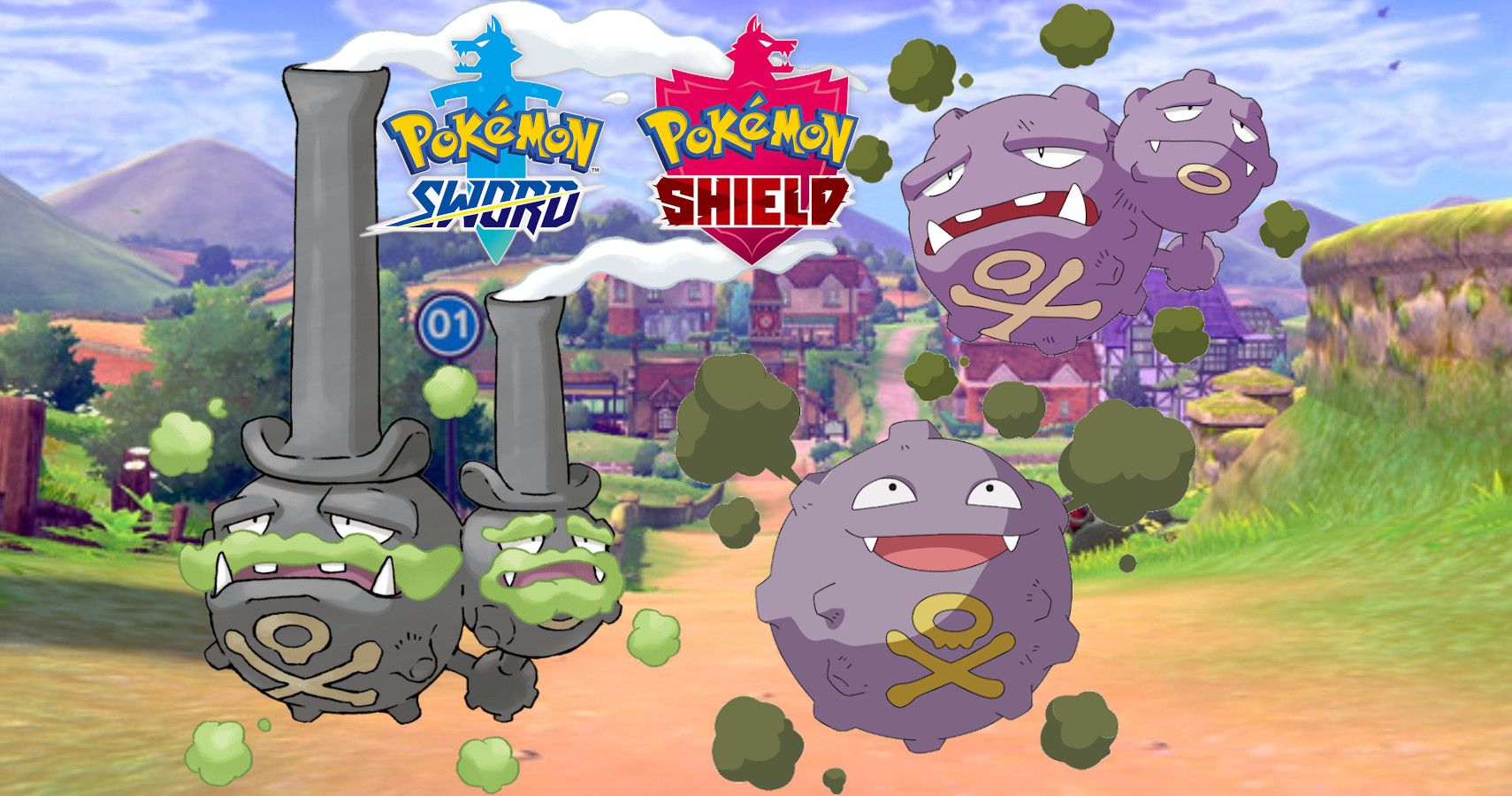 Pokémon Sword & Shield: How To Find & Evolve Koffing Into Weezing and  Galarian Weezing