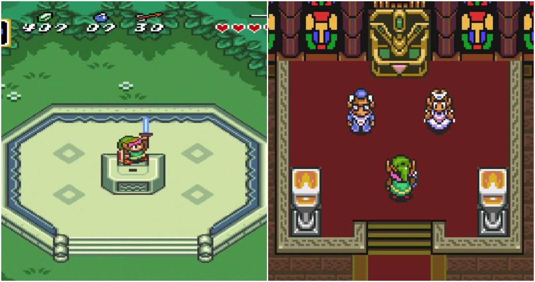 The Legend of Zelda a Link to the Past : Video Games 