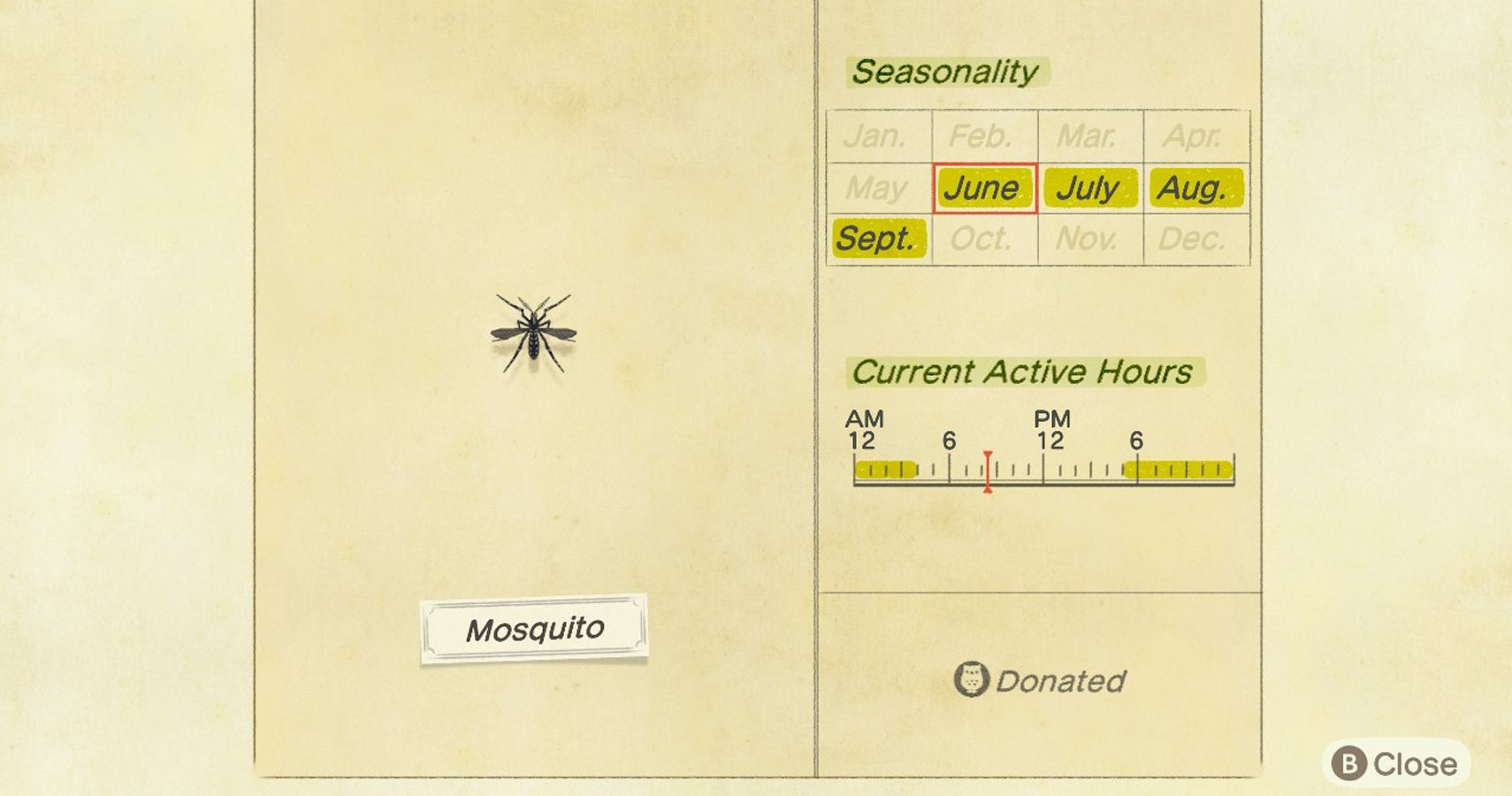 Animal Crossing New Horizons  How To Catch A Mosquito