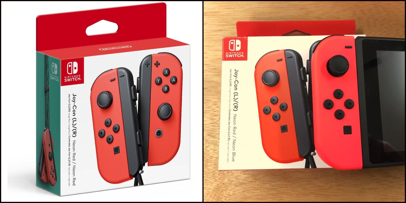Nintendo Switch With Neon Blue And Neon Red Joy-con, Nintendo Switch, Electronics