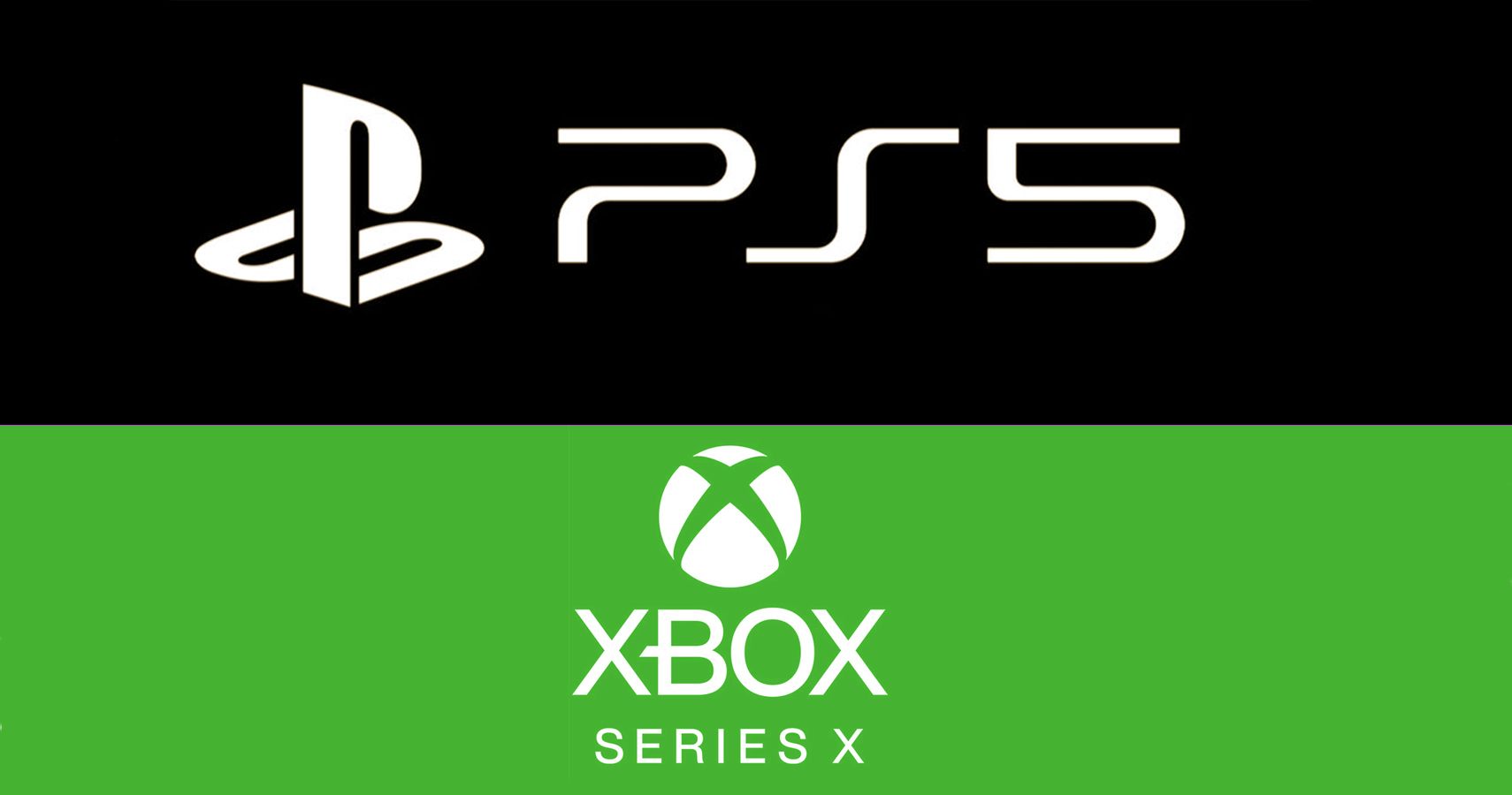 PlayStation 5 and Xbox Series X logos side by side