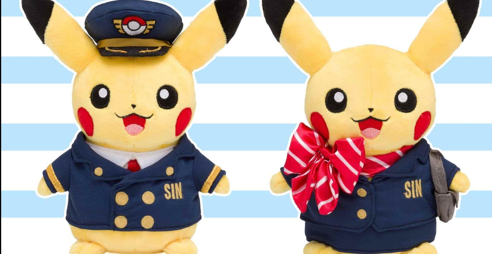 pikachu pilot plush