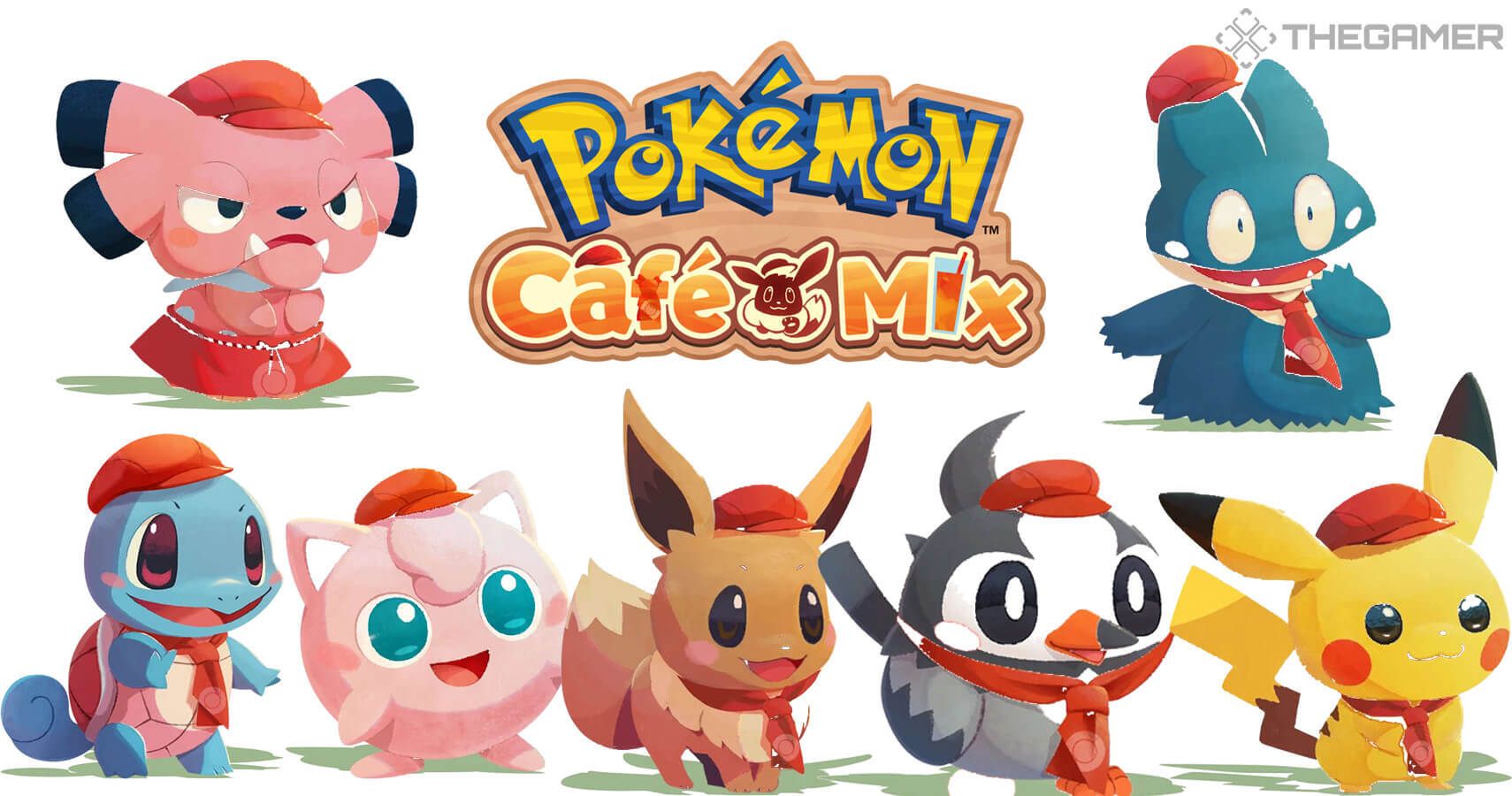 pokemon cafe mix food