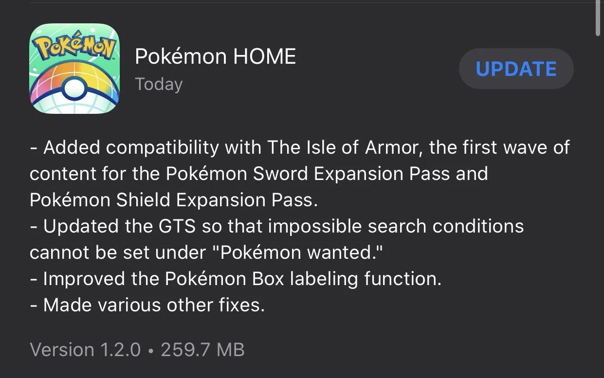 Pokemon Home Finally Updates Gts To Weed Out Impossible Requests Pokemonwe Com