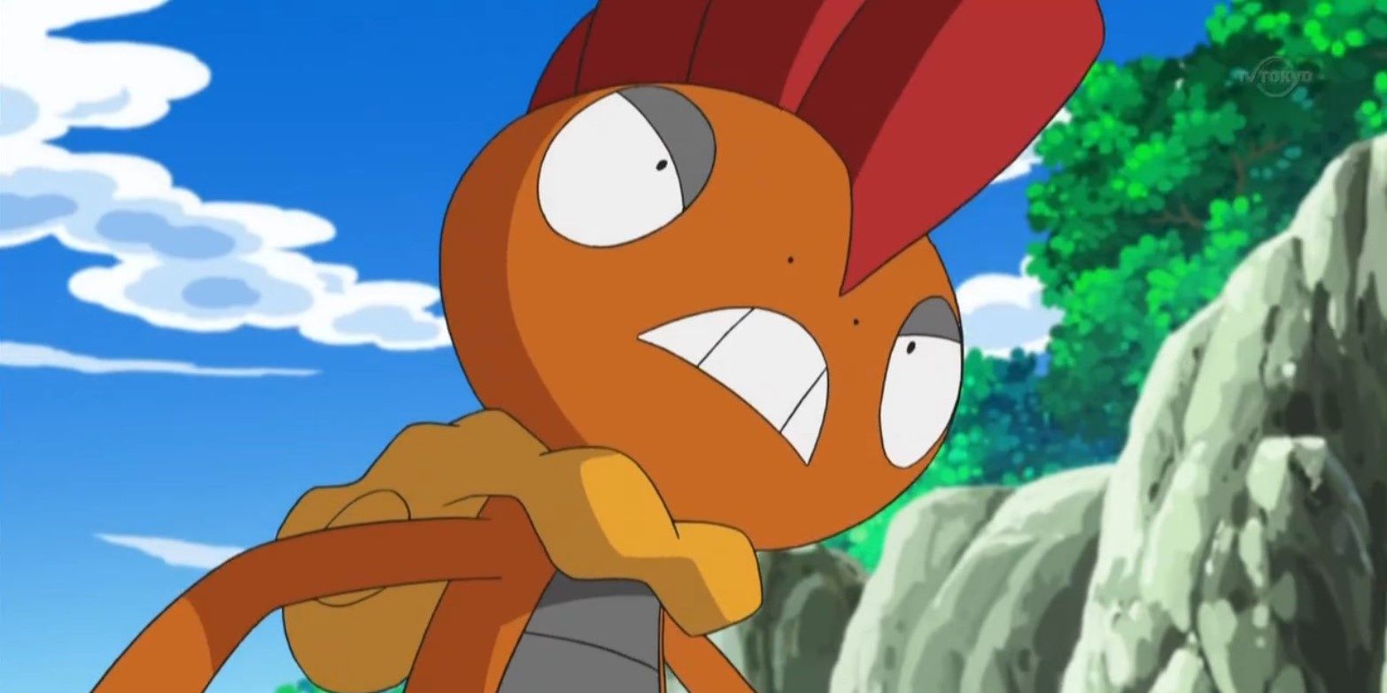 Scrafty Pokemon from the anime