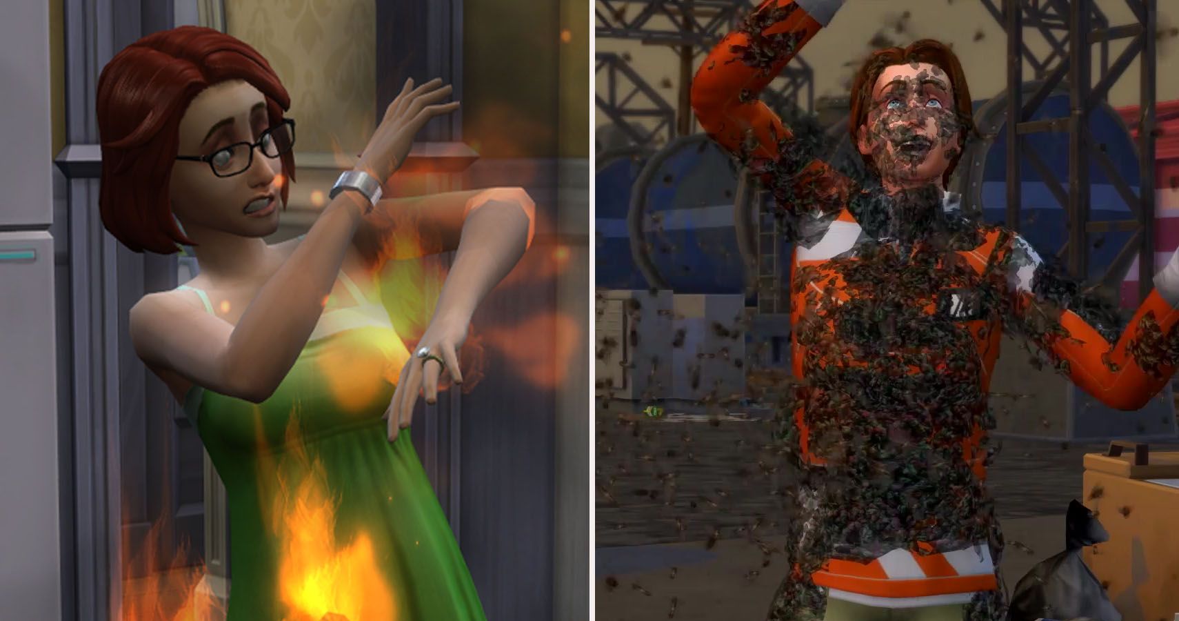 The Sims 4: 10 Weirdest Ways To Die, Ranked